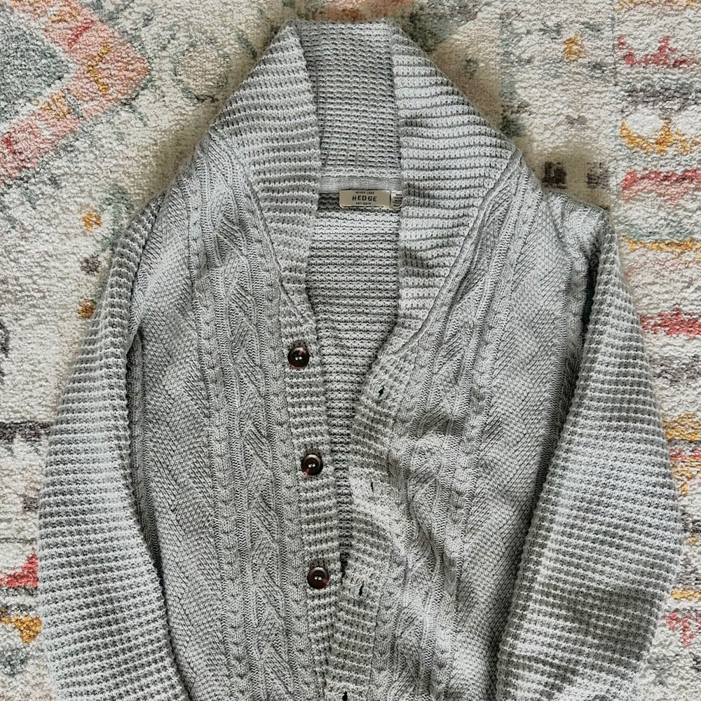 Shawl Collar Cardigan